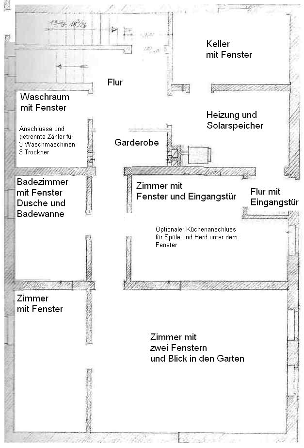 Untergeschoss Grundriss